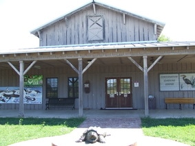 Conservation Learning Center Building at Black Bayou Lake NWR Monroe Louisiana. Photo by Nancy Blackwell