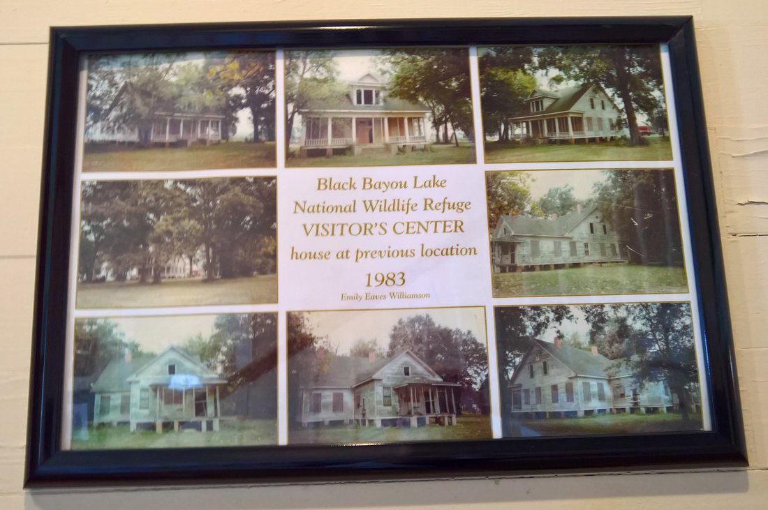 Visitor Center Building was once a Plantation Home on the bayou. Moved and Renovated by FoBB Volunteers. 