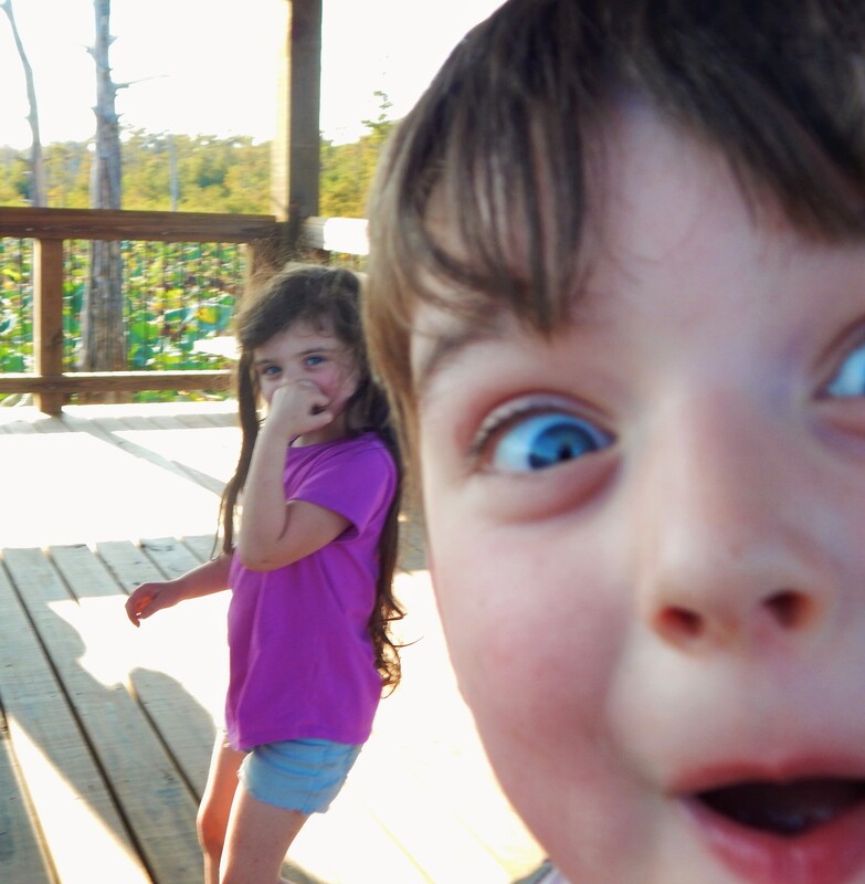1st Place "Heeey!" by photographer Evan Harper in PEOPLE ON THE REFUGE category in Youth Division of Friends of Black Bayou Lake National Wildlife Refuge annual photo contest 2023