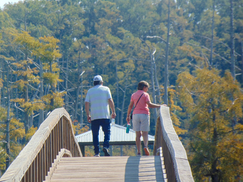3rd Place "Saturday Stroll" by photographer Natalie Atkins in PEOPLE ON THE REFUGE category in Youth Division of Friends of Black Bayou Lake National Wildlife Refuge annual photo contest 2023
